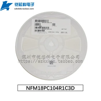 20шт NFM18PC104R1C3D 0603 1608 SMD Проходные конденсаторы 0,1 МКФ 16 В 20 %
