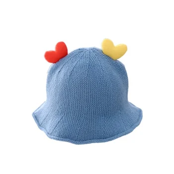 Детская шапка для зимнего отдыха, однотонная панама Унисекс, детская солнцезащитная кепка, детские кепки для мальчиков, шапки для рыбаков для девочек, теплый милый подарок от 3 м до 3 лет