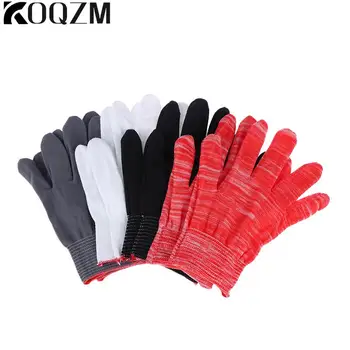 5 пар антистатических перчаток, электронные рабочие перчатки, дышащие нескользящие перчатки для защиты пальцев, антистатические перчатки, белые перчатки