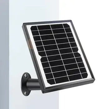 Инструмент для зарядки домашней камеры от солнечной энергии Прожекторная панель для зарядки камеры с настенным креплением Солнечная панель для монитора и наружной безопасности