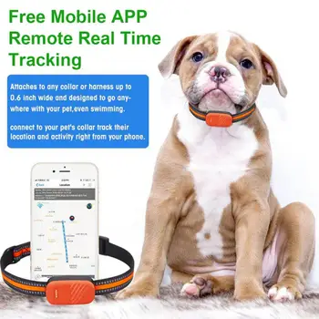 Умный водонепроницаемый GPS-локатор домашних животных Универсальный Водонепроницаемый GPS-локатор Ошейник для кошек и собак Отслеживание местоположения