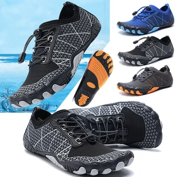 Кроссовки для дайвинга, нескользящая походная обувь для болот, быстросохнущая обувь для болот, Дышащие износостойкие принадлежности для походов по озеру