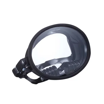 1 шт. Очки для дайвинга с широким полем зрения, противотуманные очки для плавания, очки для дайвинга (черные)