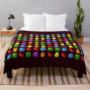 новое одеяло candy crush saga, Мягкое Большое одеяло, одеяло люксового бренда