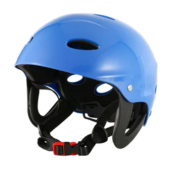 Защитный шлем с 11 дыхательными отверстиями для водных видов спорта, Каяк, каноэ, гребля для серфинга - Синий