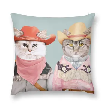 Ковбойские кошки, подушка для дивана, Чехлы для диванных подушек, декоративные Наволочки для дивана