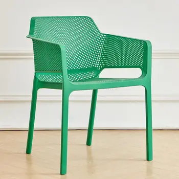 Рабочий стол Обеденный стул для отдыха Пластиковое Индивидуальное кресло Современный обеденный стул на открытом воздухе Офисный стол для спальни Cadeira Furniture YY50DC