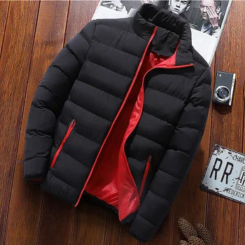 Осенне-зимний утолщенный спортивный кардиган со стоячим воротником хлопчатобумажная куртка уличная хлопчатобумажная куртка повседневная куртка теплая хлопчатобумажная одежда