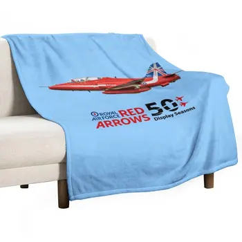 Новое пледовое одеяло RAF Red Arrows, одеяла и пледы