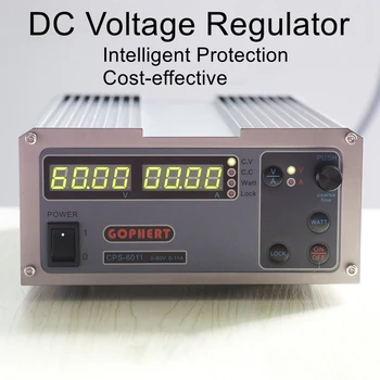 CPS-6011 Регулируемый источник питания постоянного тока, регулируемый импульсный источник питания 60V11A, станция постоянного напряжения и тока