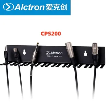Alctron CPS200 Настенная вешалка для кабелей полка для управления аудиокабелями 4 разных размеров для студии и рабочей станции