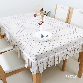 Прямоугольный обеденный стол, набор для чайного столика, стол для рисования из ткани, скатерть, стол для детского сада