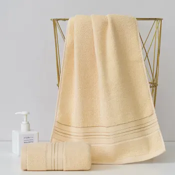 Утолщенное банное полотенце из 100% хлопка Увеличивает водопоглощение банного полотенца, красивое мягкое полотенце для лица для путешествий