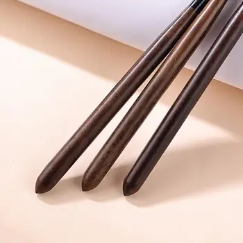 Ручка для нейл-арта Многоразовая ручка для рисования ногтей Высокопрочный УФ-гель для наращивания ногтей Ручка для рисования из сандалового дерева для маникюрного салона