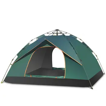 Легкая палатка, переносная палатка, Автоматическая палатка для кемпинга на 2 человека, водонепроницаемая палатка для пеших прогулок.