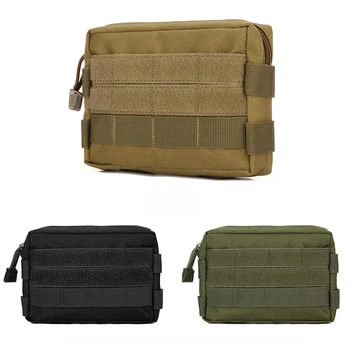 Военная Тактическая поясная сумка для кемпинга на открытом воздухе, EDC, сумка для инструментов, кошелек, поясной рюкзак, Сумка для телефона, нейлоновый карман для охотничьего ремня Molle