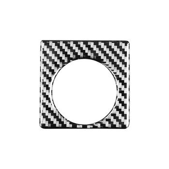 Центральная Консоль Konb Кнопка Рамка Крышка Отделка Наклейка Из Углеродного Волокна для Lexus NX 200 300H 2014-2019