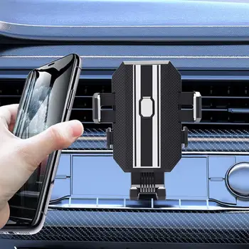 Автомобильный держатель телефона с вращающимся на 360 градусов вентиляционным отверстием Крепление для мобильного телефона Автомобильные подставки для телефона 3,5 6,5 дюймов Автомобильные аксессуары