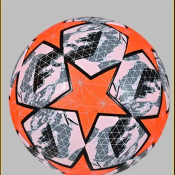 Стандартный размер 4 футбольных юношей, детский футбольный мяч для тренировок в помещении и на открытом воздухе, Полиуретановый клей, Износостойкий Футбол с высокой воздухонепроницаемостью