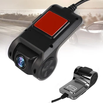 Автомобильный видеорегистратор HD Dash Камера 140 ° Широкоугольный Android USB авторегистратор Цифровой видеомагнитофон Ночная версия Видеонаблюдение за автомобилем