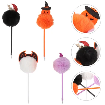 Шариковые ручки для Хэллоуина, сувениры для вечеринок, канцелярские принадлежности в стиле шариковой ручки, надписи в мультяшной форме