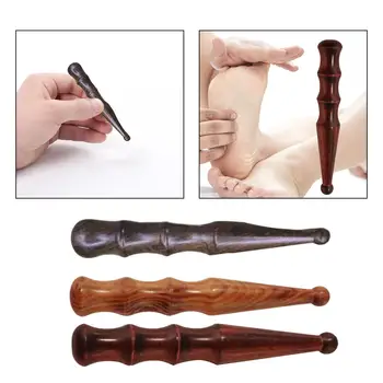 Инструмент для массажа ног и рук деревянной палочкой Маленький 10 см Многофункциональный Полезный Ручной Традиционный Массажный тайский инструмент для небольшого расслабления